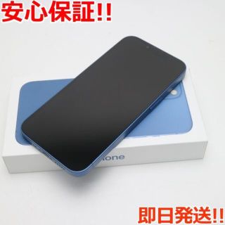 アイフォーン(iPhone)の新品 SIMフリー iPhone13 512GB ブルー(スマートフォン本体)