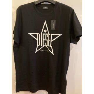 ディーゼル(DIESEL)の新品未使用！　ディーゼル　DIESEL Tシャツ ブラックＬ(Tシャツ/カットソー(半袖/袖なし))