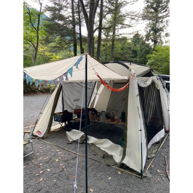 タフスクリーン2ルームハウス オリーブ/サンド - 3
