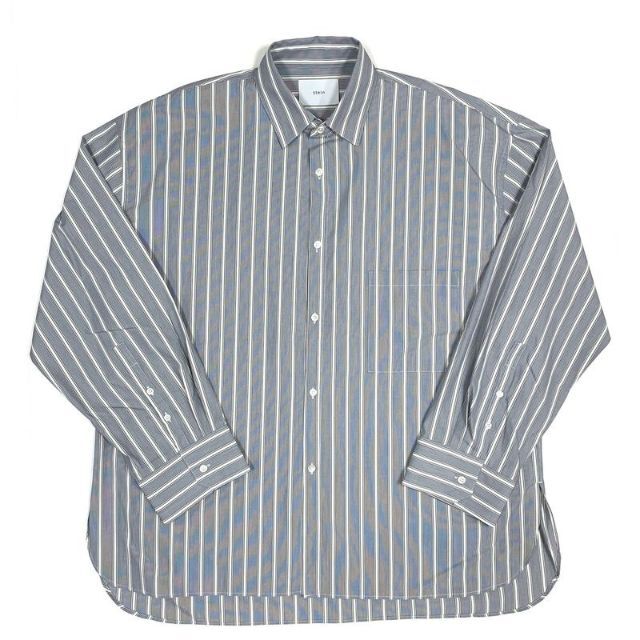 MARKAWEAR(マーカウェア)の美品 stein OVERSIZED DOWN PATTERN SHIRT M メンズのトップス(シャツ)の商品写真