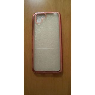 アクオス(AQUOS)のAQUOS R2 TPU クリアスマホケース  カバー (レッド)(Androidケース)