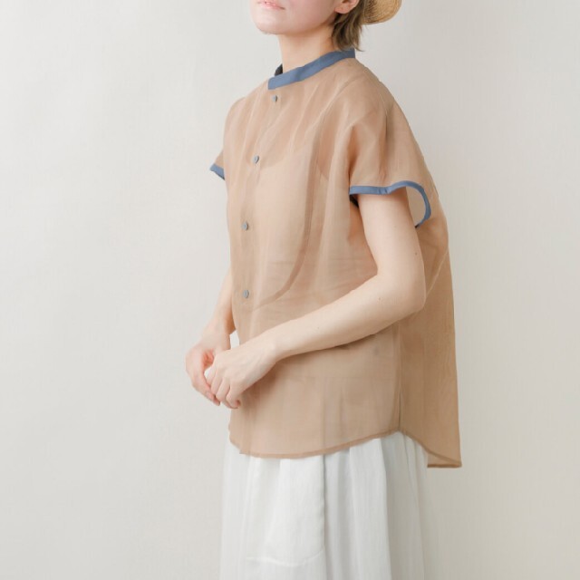 アーバンリサーチ購入 manon フレンチスリーブブラウス 新品 【高い