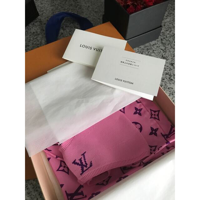 LOUIS VUITTON ルイヴィトン マスク マイユ ピンク 新品-
