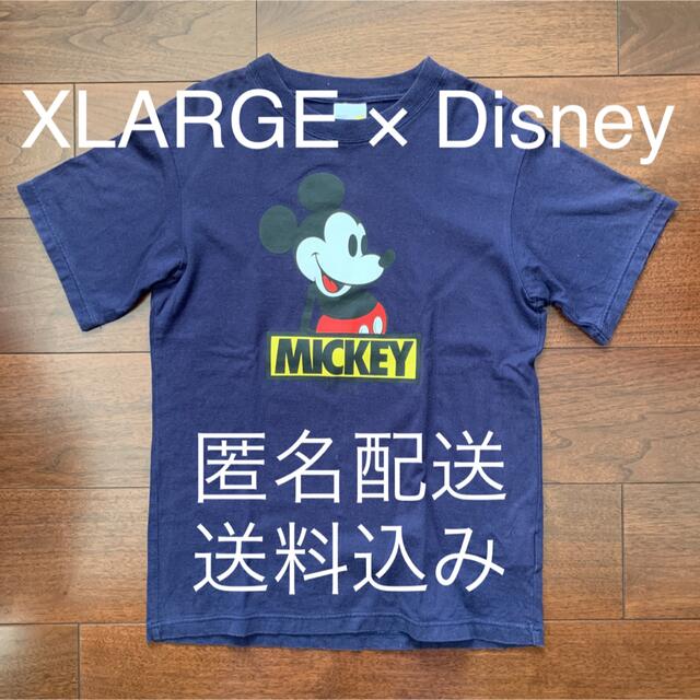 XLARGE(エクストララージ)のXLARGE × Disney エクストララージ ディズニー Tシャツ ネイビー メンズのトップス(Tシャツ/カットソー(半袖/袖なし))の商品写真