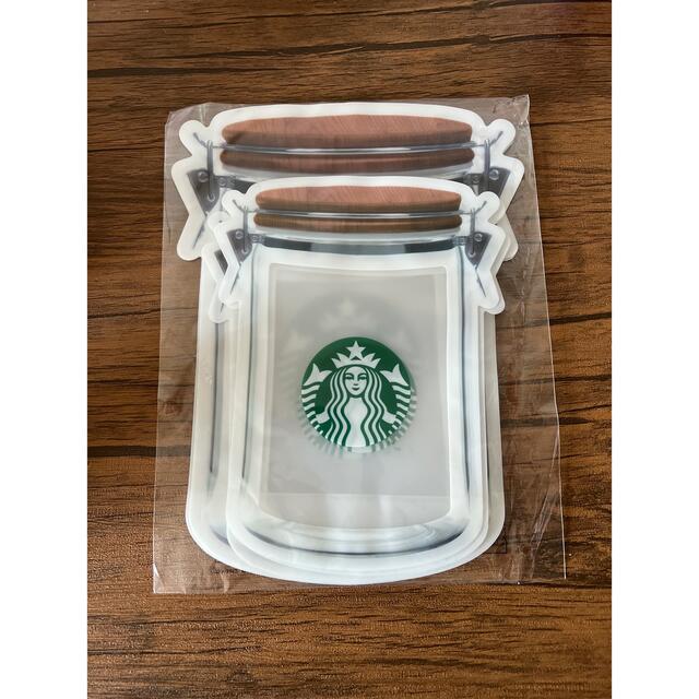 Starbucks Coffee(スターバックスコーヒー)のスターバックス　ジッパーバック インテリア/住まい/日用品の文房具(その他)の商品写真