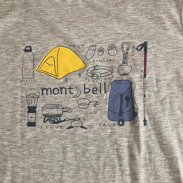 mont bell(モンベル)のmont-bell kids TシャツMサイズ キッズ/ベビー/マタニティのキッズ服男の子用(90cm~)(Tシャツ/カットソー)の商品写真