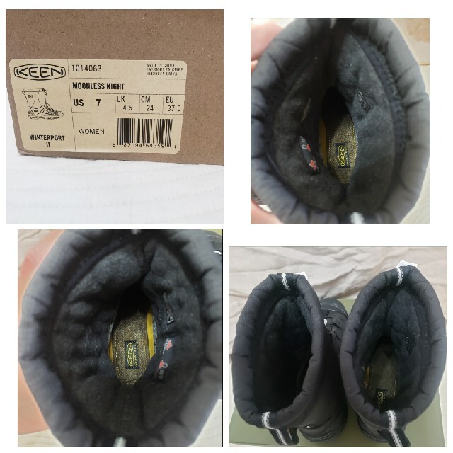 KEEN(キーン)のKEEN Winterport II Moonless Nightブーツ24cm レディースの靴/シューズ(ブーツ)の商品写真