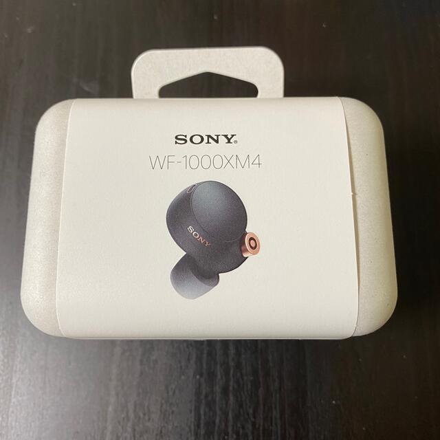 SONY(ソニー)のSONY ワイヤレスイヤホン 新品 ブラック WF-1000XM4 BM ソニー スマホ/家電/カメラのオーディオ機器(ヘッドフォン/イヤフォン)の商品写真