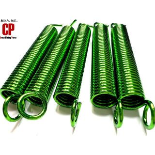 5本 ベルサウンドスプリング メタリックグリーン CPS-1-green-5P(エレキギター)