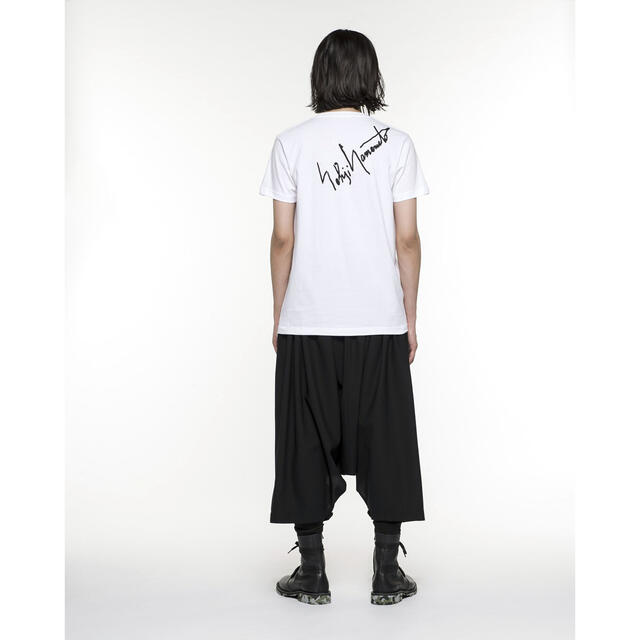 Yohji Yamamoto(ヨウジヤマモト)のGroundY Tシャツ ホワイト ヨウジヤマモト YOHJI YAMAMOTO メンズのトップス(Tシャツ/カットソー(半袖/袖なし))の商品写真