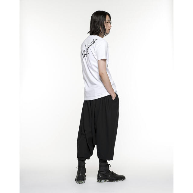 Yohji Yamamoto(ヨウジヤマモト)のGroundY Tシャツ ホワイト ヨウジヤマモト YOHJI YAMAMOTO メンズのトップス(Tシャツ/カットソー(半袖/袖なし))の商品写真