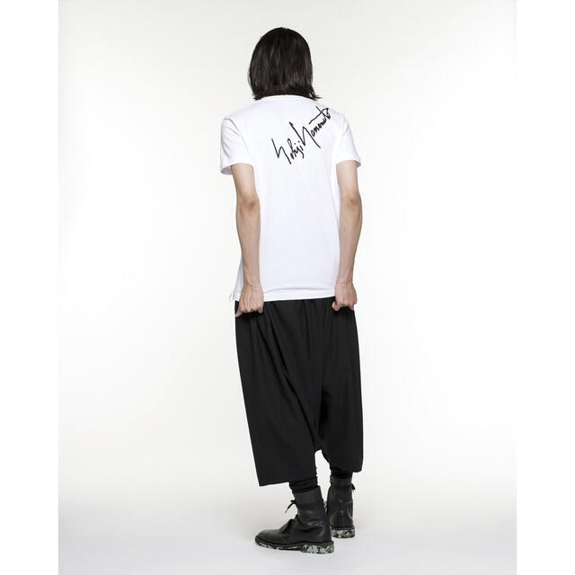 Yohji Yamamoto(ヨウジヤマモト)のGroundY Tシャツ ホワイト ヨウジヤマモト YOHJI YAMAMOTO メンズのトップス(Tシャツ/カットソー(半袖/袖なし))の商品写真