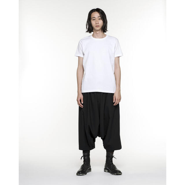 Yohji Yamamoto(ヨウジヤマモト)のGroundY Tシャツ ホワイト ヨウジヤマモト YOHJI YAMAMOTO メンズのトップス(Tシャツ/カットソー(半袖/袖なし))の商品写真