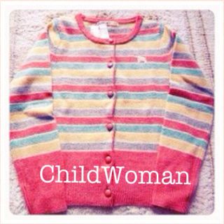 チャイルドウーマン(CHILD WOMAN)のmellさま＊おとりおき中(カーディガン)