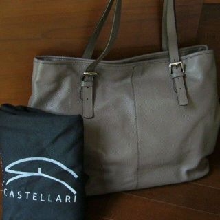 イセタン(伊勢丹)の☆新品☆CASTELLARI/カステラーリ●イタリア製トートバッグ/トープカラー(トートバッグ)