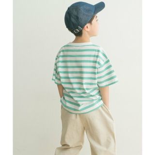 アーバンリサーチドアーズ(URBAN RESEARCH DOORS)の【グリーン】OGボーダー半袖Tシャツ(KIDS)(その他)