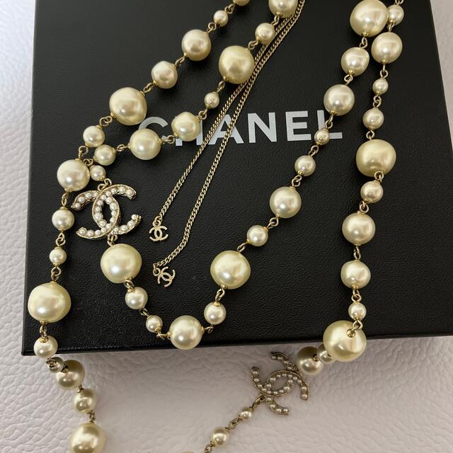 CHANEL ロングネッレスアクセサリー