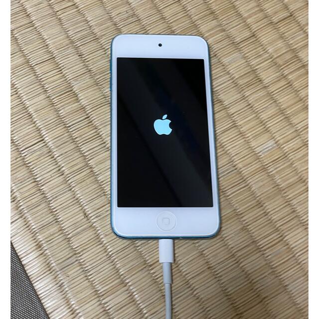 iPod touch(アイポッドタッチ)のiPod touch 第5世代 ブルー32GB スマホ/家電/カメラのオーディオ機器(ポータブルプレーヤー)の商品写真