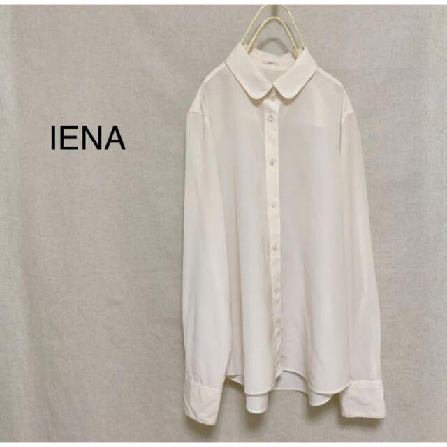 IENA(イエナ)のIENA イエナ  シフォンブラウス　オフホワイト レディースのトップス(シャツ/ブラウス(長袖/七分))の商品写真