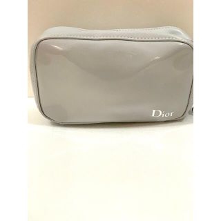 クリスチャンディオール(Christian Dior)のDior 化粧ポーチ グレー 新品未使用(ポーチ)