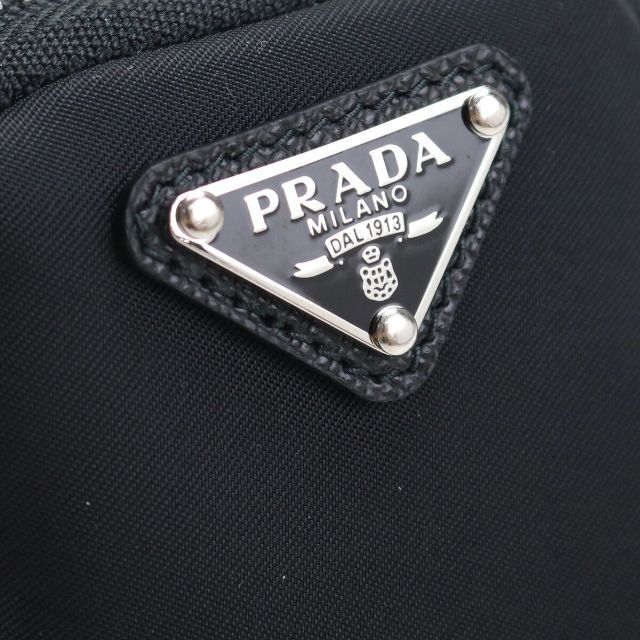 PRADA(プラダ)の【送料無料】プラダ PRADA メンズベルト 黒 ポーチ付き メンズのファッション小物(ベルト)の商品写真