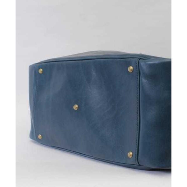 栃木レザー(トチギレザー)のBritannia leather 栃木レザー　ボストンバッグ　未使用品ネイビー メンズのバッグ(ボストンバッグ)の商品写真