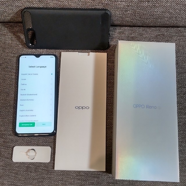 OPPO RENO A 64GB ケースつき     OPPO CHP1983