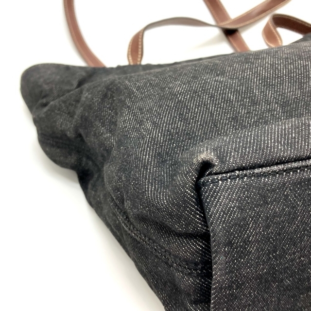 CHANEL ブラックデニム 肩掛けショルダーバッグ付属品は保存袋のみになります