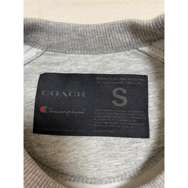 完売品!コラボ!COACH X CHAMPION スウェットシャツ
