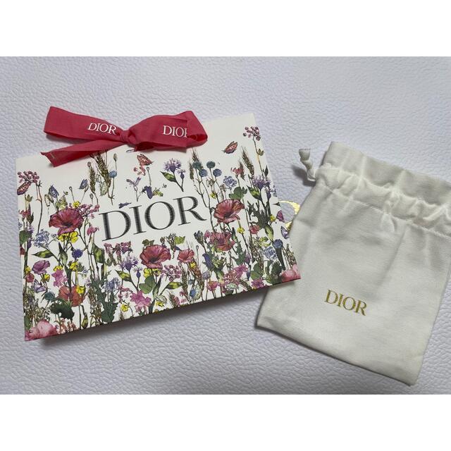 Dior(ディオール)のDior 巾着　袋　コスメサンプル コスメ/美容のベースメイク/化粧品(その他)の商品写真