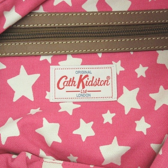 Cath Kidston(キャスキッドソン)のキャスキッドソントートバッグ マザーズバッグ キャンバス 総柄 ライトブルー 青 レディースのバッグ(トートバッグ)の商品写真