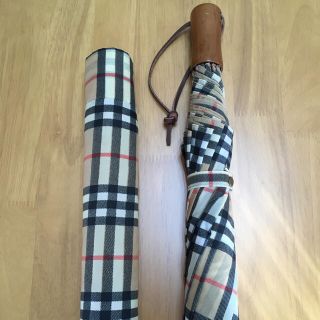 BURBERRY - BURBERRY 折りたたみ傘 バーバリーチェックの通販 by