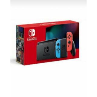 ニンテンドースイッチ(Nintendo Switch)の任天堂 Nintendo Switch 本体 ネオンブルー・ネオンレッド　中古(家庭用ゲーム機本体)