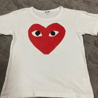 コムデギャルソン(COMME des GARCONS)のコムデギャルソンプレイ　Tシャツ　キッズ(Tシャツ/カットソー)