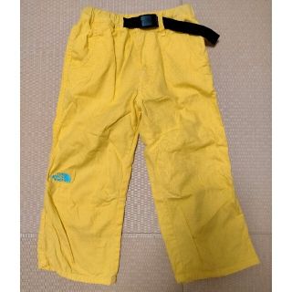 ザノースフェイス(THE NORTH FACE)の120 パンツ イエロー(パンツ/スパッツ)