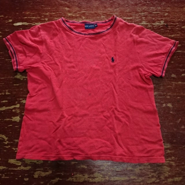 Ralph Lauren(ラルフローレン)の【RALPH LAUREN】赤いTシャツ☆サイズ120 キッズ/ベビー/マタニティのキッズ服男の子用(90cm~)(Tシャツ/カットソー)の商品写真