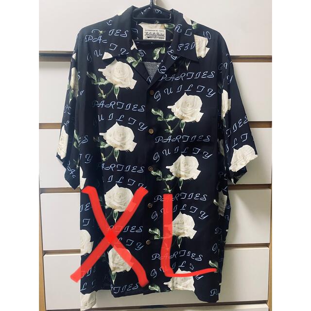 21ss wacko maria 薔薇柄 アロハシャツ やまと着用 xl