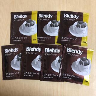 エイージーエフ(AGF)のBlendy ドリップパック　ドリップコーヒー　まろやかブレンド　7個(コーヒー)