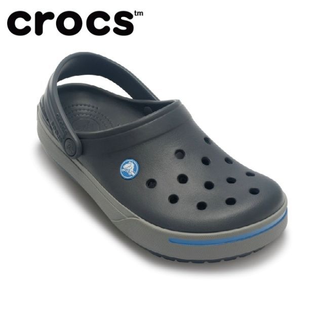 crocs(クロックス)の26cm クロックス クロックバンド 2.0 チャコール Crocband II メンズの靴/シューズ(サンダル)の商品写真