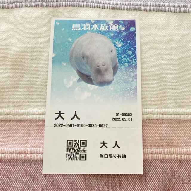 鳥羽水族館　大人2枚チケット