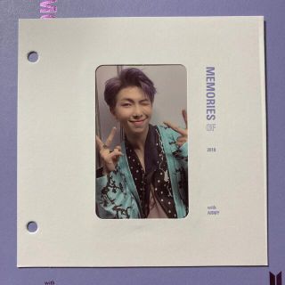 ボウダンショウネンダン(防弾少年団(BTS))のBTS MEMORIES OF 2018 Blu-ray 付属トレカ RM ナム(K-POP/アジア)