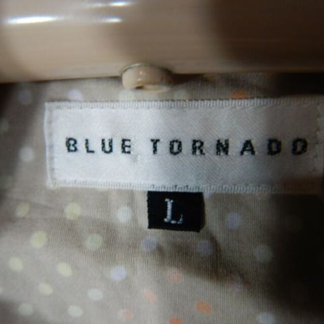 BLUE TORNADO(ブルートルネード)の7221　ブルー　トルネード　日本製　半袖　ドット　総柄　デザイン　シャツ メンズのトップス(シャツ)の商品写真