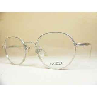 2極タイプ NICOLE ヴィンテージ 眼鏡 フレーム 風防 強度用? サビ
