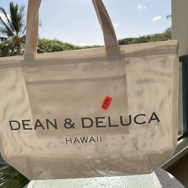 ハワイリッツ限定　DEAN\u0026DELUCA メッシュブルートート