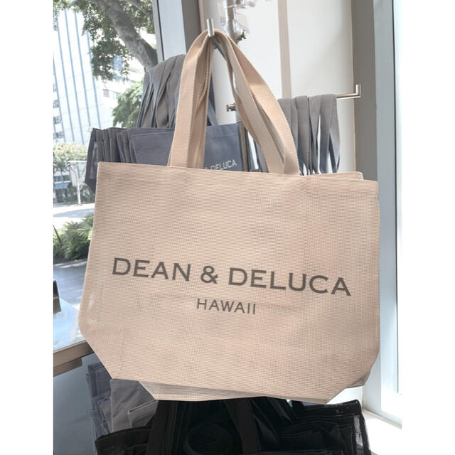 ハワイリッツ限定　DEAN\u0026DELUCA メッシュブルートート