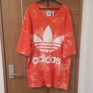 アディダス(adidas)のadidas タイダイ柄 Tシャツ オーバーサイズ(Tシャツ(半袖/袖なし))