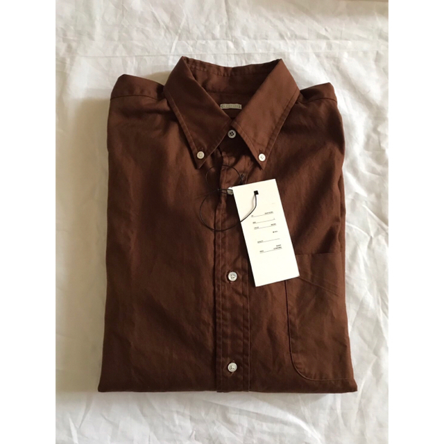 APRESSE     BD Oxford Shirt-Brown  サイズ1