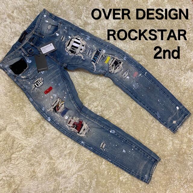 【新品未使用】OVERDESIGN ROCKSTAR 2ndパンツ