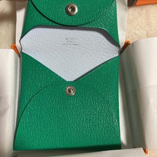 エルメス(Hermes)の【エルメス】バスティア　バイカラー　新品(コインケース)