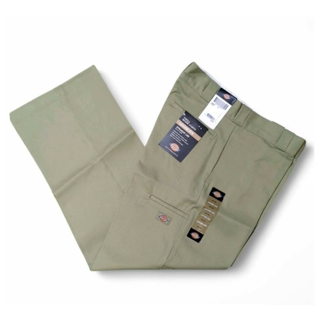 新品未使用　Dickies ダブルニー　カーキ　size:32×32